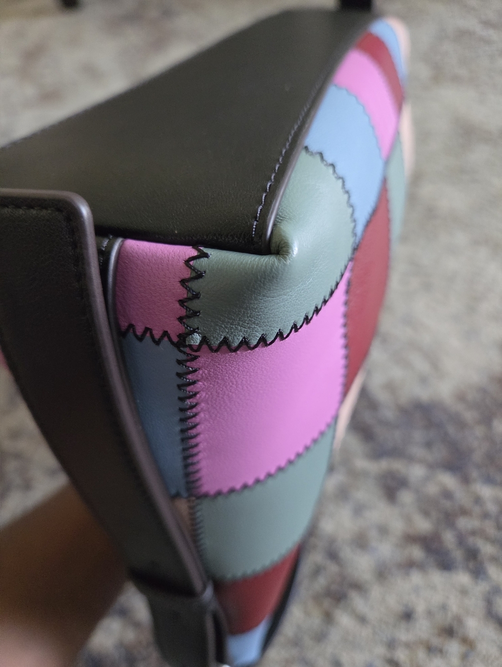 Coachtopia Multicolor Alter Ego Patchwork Leather Shoulder Bag - Picture 11 of 16
